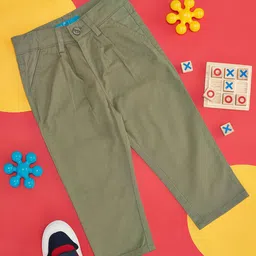 YU by Pantaloons Boys Mid-Rise Trousers-image-93