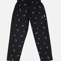 Bodycare Boys Printed Cotton Mid Rise Joggers-image-79