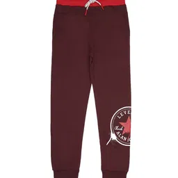 Alan Jones Boys Typography Printed Regular Fit Joggers-image-84