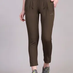 Dpassion Women Mid-Rise Running Sports Track Pants-picture-34