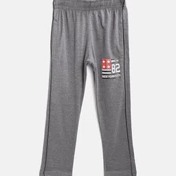 CHIMPRALA Boys Grey Cotton Track Pants Lower-image-78