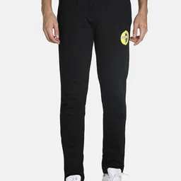 Puma Men Black Graphic XVI Slim Fit Track Pants-picture-23