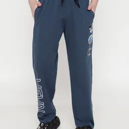 Octave Boys Printed Cotton Regular Fit Track Pant-image-36