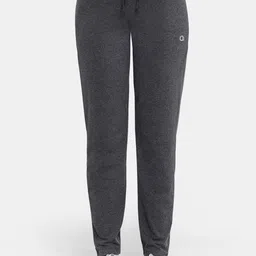 Amante Women Charcoal Solid Relaxed-Fit Running Track Pants-image-40