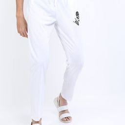HIGHLANDER Men White Printed Track Pants-image-11