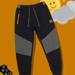 3PIN Boys Color-Blocked Cotton Joggers-picture-56