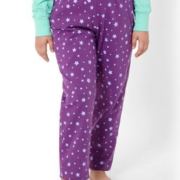 Bodycare Kids Girls Printed Cotton Lounge Pants-image-45