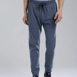 Masculino Latino Men Blue Solid Pure Cotton Track Pants-image-53