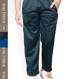 IndiWeaves Boys Pack Of 2 Mid-Rise Track Pants-image-37