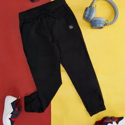 Pantaloons Junior Boys Mid-Rise Regular Fit Cotton Joggers-image-99