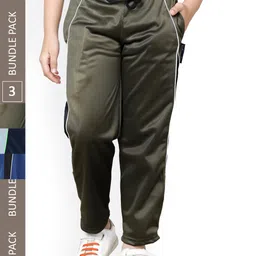 IndiWeaves Boys Pack Of 3 Mid-Rise Track Pants-image-59