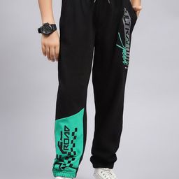Monte Carlo Boys Printed Regular Fit Track Pants-image-78