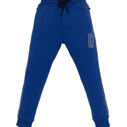 Status Quo Boys Typography Printed Cotton Mid Rise Joggers-image-33