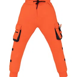 Status Quo Boys Mid Rise Cotton Joggers-image-44