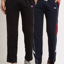 VIMAL JONNEY Men Pack Of 2 Solid Track Pant-image-31