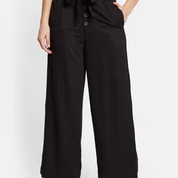METTLE Cotton Regular Fit Easy Wash Trouser-image-32