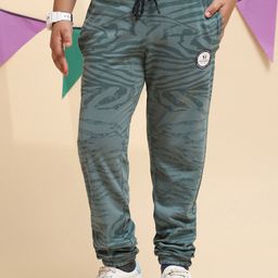 Monte Carlo Boys Abstract Printed Regular Fit Joggers-picture-6