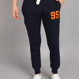 Alan Jones Men Navy Blue Track Pants-image-31