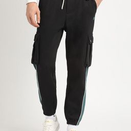 THE BEAR HOUSE Men Mid Rise Cargo Joggers-image-74