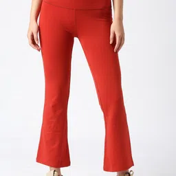 Lovable Sport Women Flared-Fit Sports Track Pants-image-29