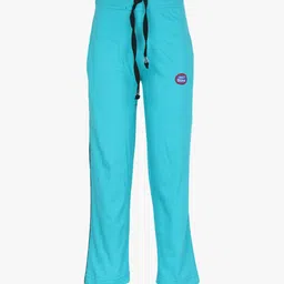 VIMAL JONNEY Unisex Kids Blue Solid Cotton Track Pants-image-15