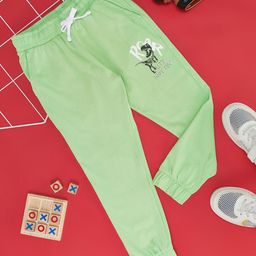 Pantaloons Junior Boys Printed Mid-Rise Pure Cotton Joggers-36