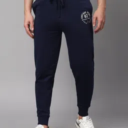 Beverly Hills Polo Club Men Mid-Rise Pure Cotton Joggers-image-80