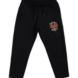 DYCA Boys Black Printed Cotton Track Pant-picture-9