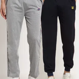 VIMAL JONNEY Men Pack of 2 Solid Track Pants-image-38