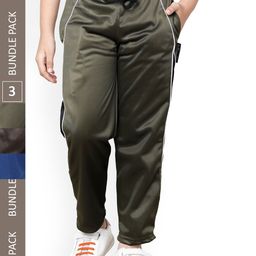 IndiWeaves Boys Pack Of 3 Track Pants With Side Taping Details-picture-11