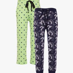 VIMAL JONNEY Kids Set of 2 Printed Track Pants-image-70