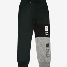 Alan Jones Boys Colourblocked Regular Fit Joggers-image-76