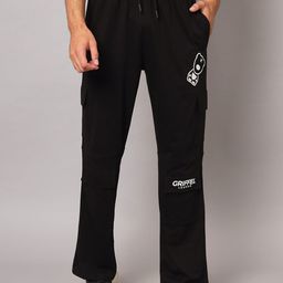 GRIFFEL Men Regular Fit Cotton Track Pants-image-99