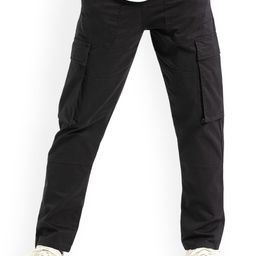 Banana Club Men Cotton Slim-Fit Cargo Trousers-picture-49