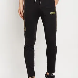 Duke Stardust Men Cotton Relaxed Fit Mid-Rise Sports Track Pant-picture-3