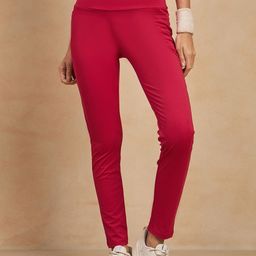 COLOR CAPITAL Women Pack of 217_red_XS Skin Fit Antimicrobial Tights-image-99