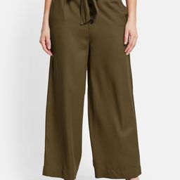 METTLE Women Straight Fit Trousers-image-14