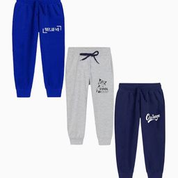 BAESD Boys Pack Of 3 Printed Pure Cotton Joggers-picture-31