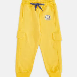 Pantaloons Baby Boys Yellow Solid Cotton Jogger-picture-40