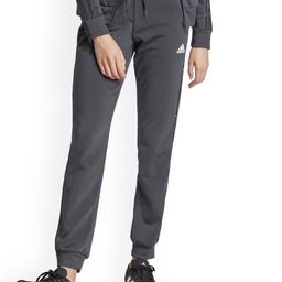 ADIDAS Women ESSENTIALS ANIMAL PRINT TRICOT 3-STRIPES SLIM TAPERED Joggers-image-37