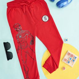 Pantaloons Junior Boys Printed Cotton Joggers-image-27