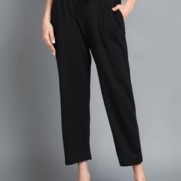 Alan Jones Women Black Trousers-picture-37