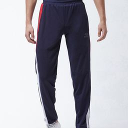 Masch Sports Men Navy Blue Solid Dry-Fit Track Pants-image-31