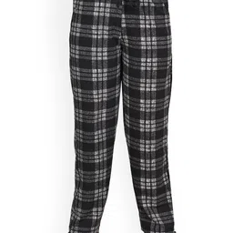 BAESD Boys Two Pocket Checked Dry-Fit Track Pants-image-40
