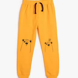 Koton Boys Conversational Printed Cotton Mid Rise Joggers-picture-22