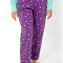 Bodycare Kids Girls Printed Cotton Lounge Pants-image-54