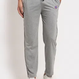 VIMAL JONNEY Men Grey Solid Track Pants-picture-15