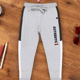 3PIN Boys Typography Printed Anti-Odour Cotton Joggers-image-57