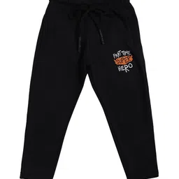 DYCA Boys Black Printed Cotton Track Pant-image-50