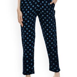 IndiWeaves Women Pure Cotton Printed Lounge Pants-image-11